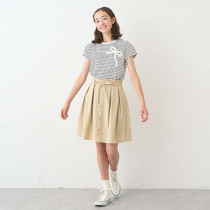 Ribbon Tulle Skirt,Black, medium image number 18