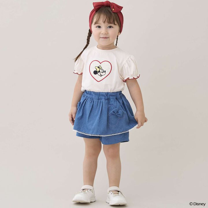 [Disney] Flare Gathered Skirt-Shorts,, medium