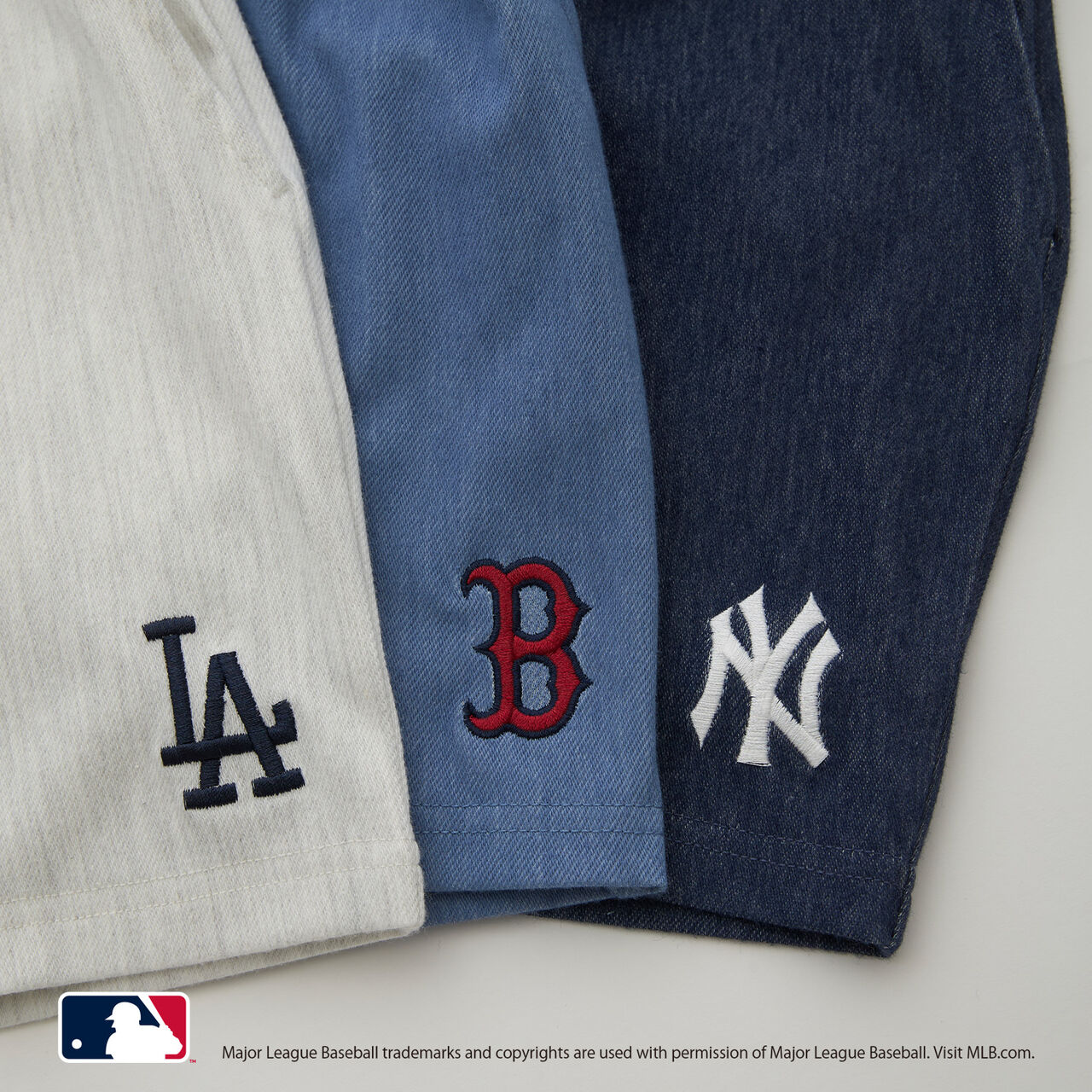 [MLB] Cut Half Pants,Navy, large image number 23