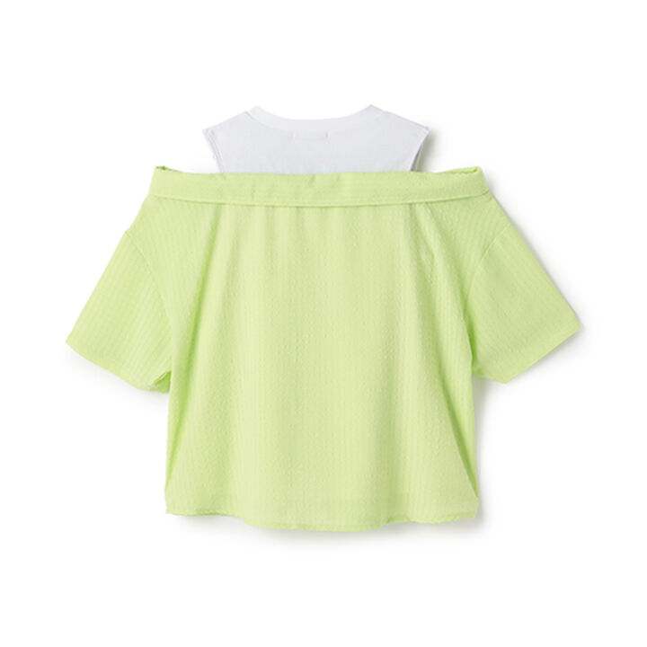 Layered Look Shirt,Black, medium image number 1