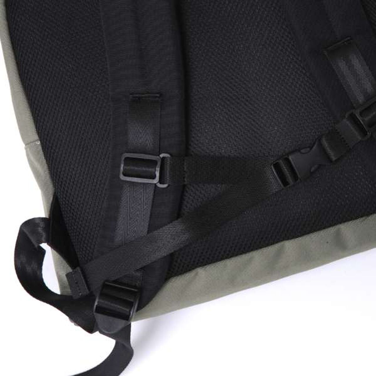 Double Pocket Backpack,Khaki, large image number 7