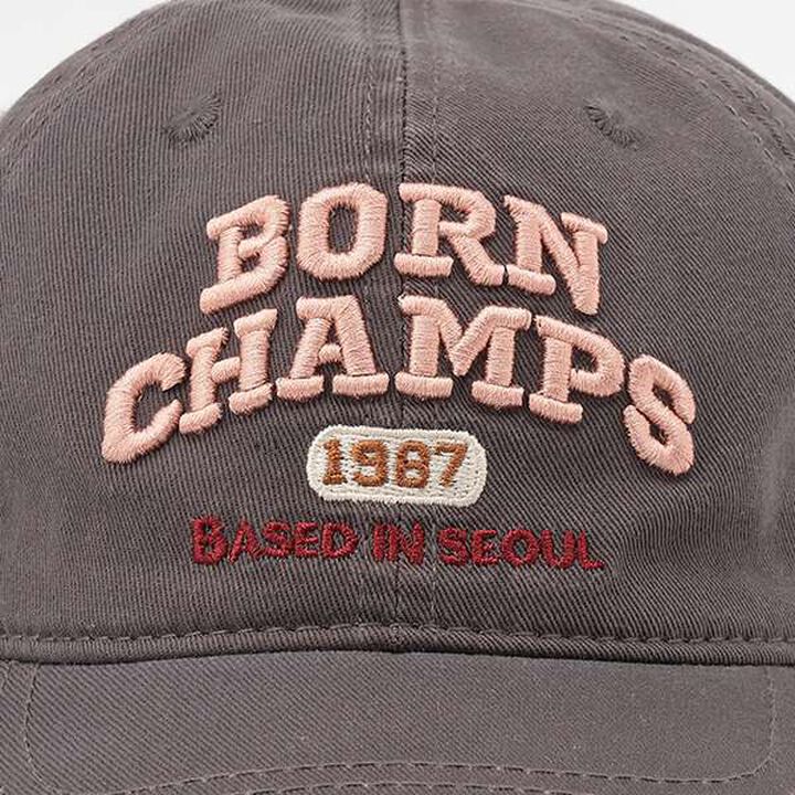 Logo Embroidery Cap,Charcoal gray, medium image number 8