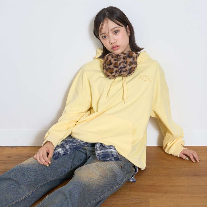 [Seconds Cute Top] [LTXC] Logo Foam Parka,Yellow, medium image number 5