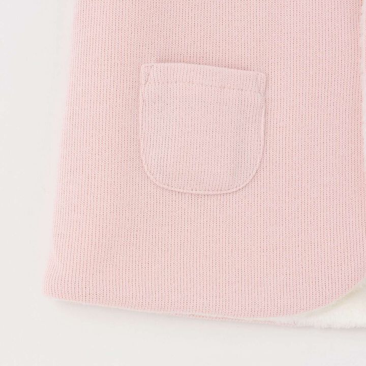 Liberty Appliqu&eacute; Bunny Vest,Pearl white, medium image number 6