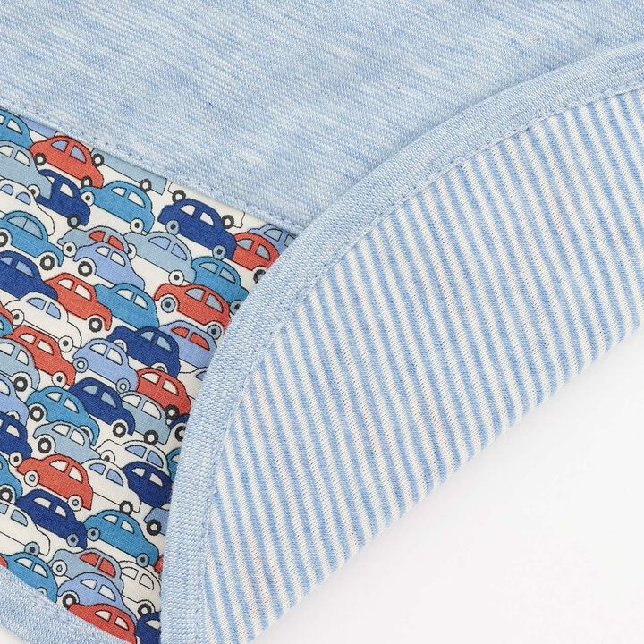 Liberty Cars Organic Bib [Made in Japan],Blue, medium image number 3