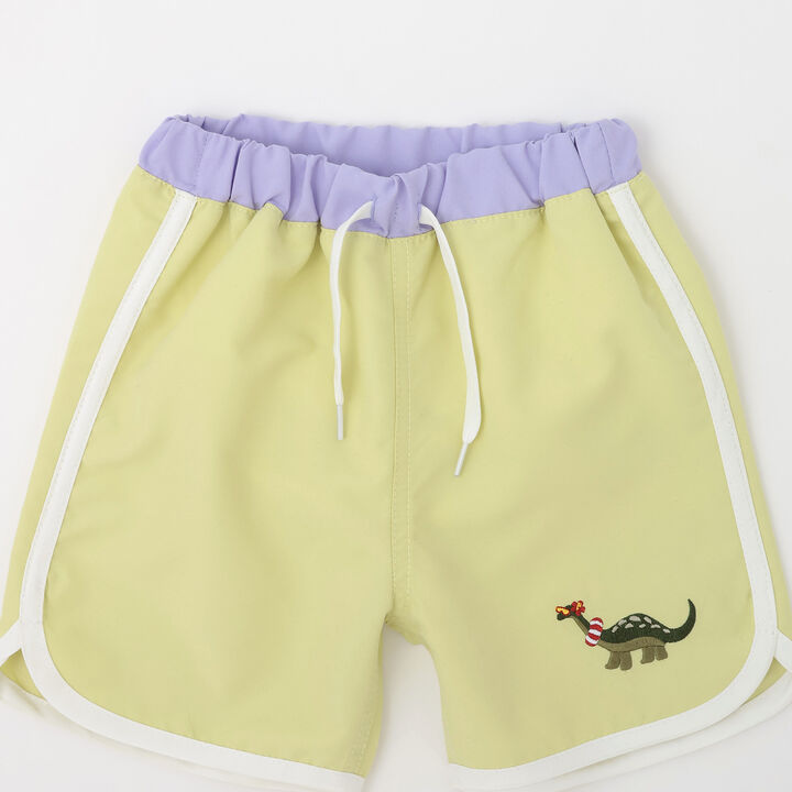 [SWIM] Embroidered Logo Swim Pants,Khaki, medium image number 8