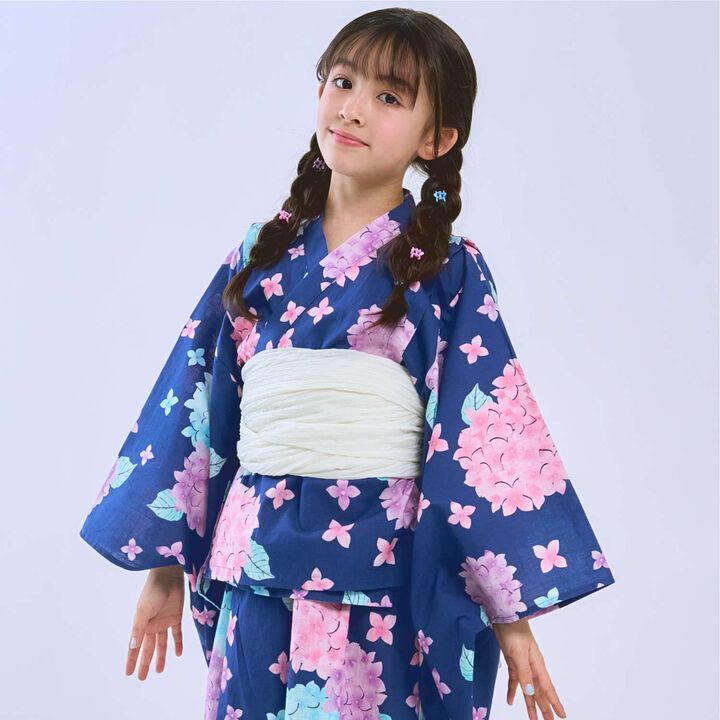 [Yukata] One-Piece Yukata Dress,Pearl white, medium image number 5