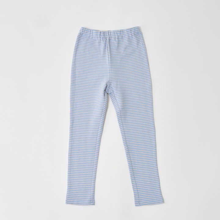 [365D.] Anti-Stain Stripe Jersey Knit Leggings,Salmon pink, medium image number 11