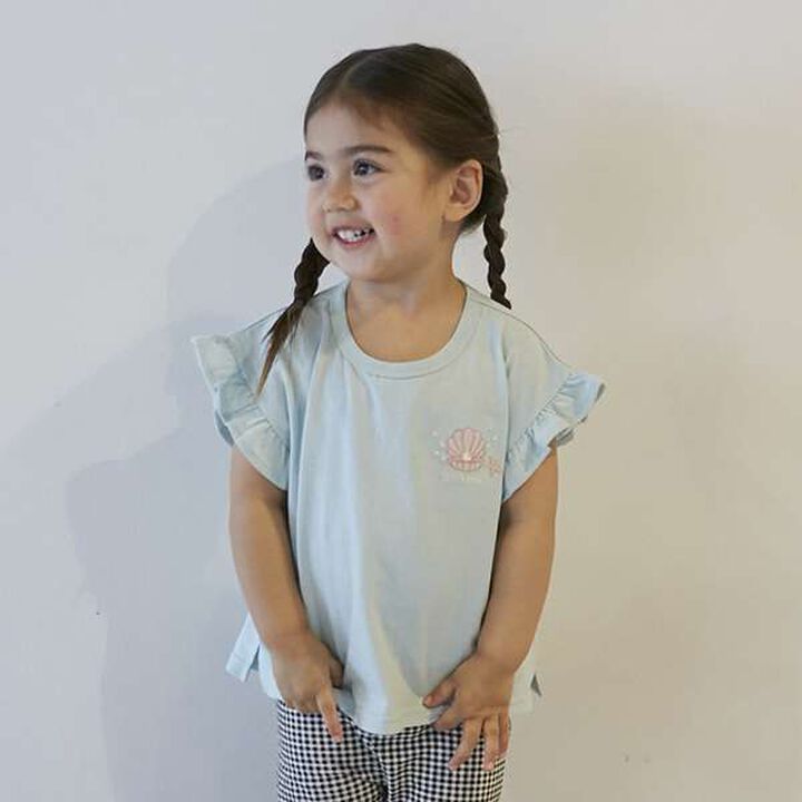 Affordable Girls Short Sleeve T-Shirt,Orange, medium image number 23