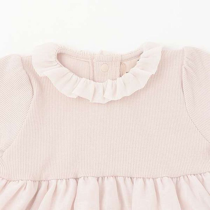 [Link] Organza OP Romper,Ivory, medium image number 11