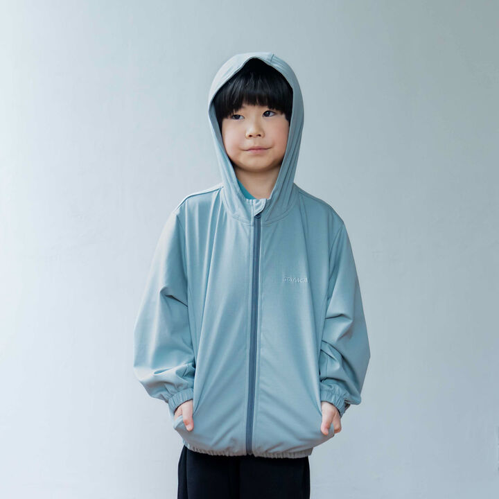 [Cool Touch] [UV Protection] [Antibacterial] Zip Parka,Yellow, medium image number 2