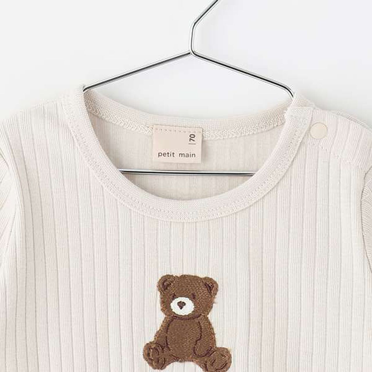 [Weak Acidity] Animal Romper,Ivory, large image number 9