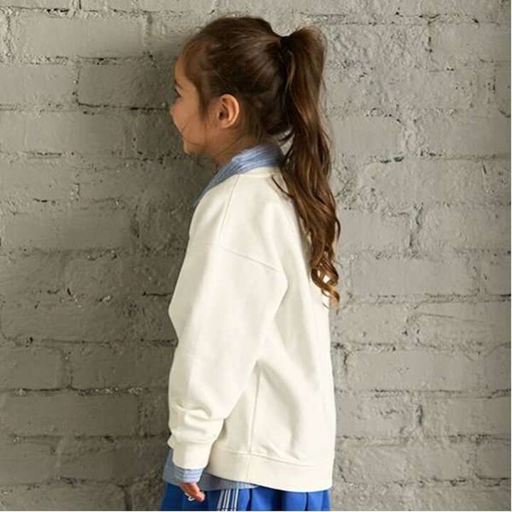 [The FOX] Anti-Stain Fleece Pullover,Lavender, medium image number 1