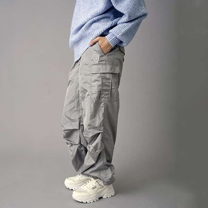 [AMI] Shiny Track Pants,Silver gray, medium image number 10
