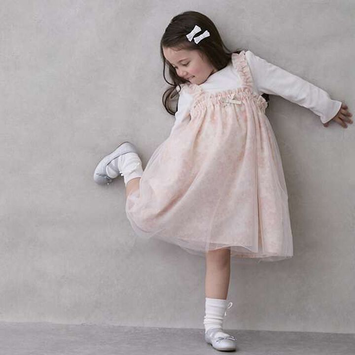 Ribbon Hair Clips 2P,Sax blue, medium image number 23