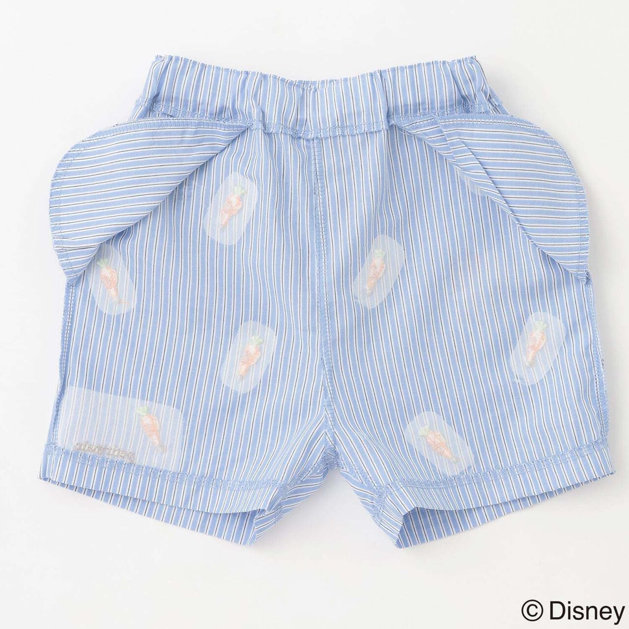 [Zootopia] Embroidered Half Pants,Sax blue, large image number 14