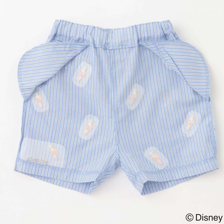 [Zootopia] Embroidered Half Pants,Sax blue, medium image number 14