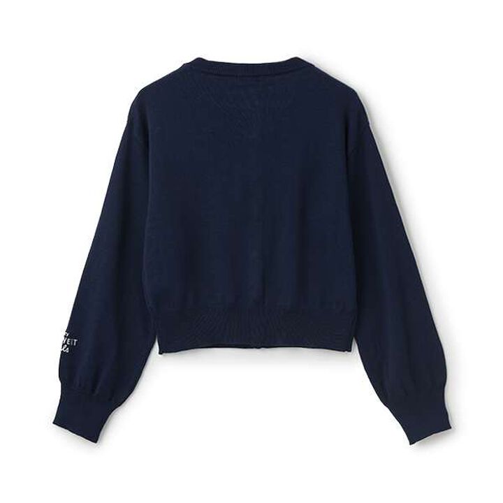 High Gauge Cardigan,Charcoal gray, medium image number 1