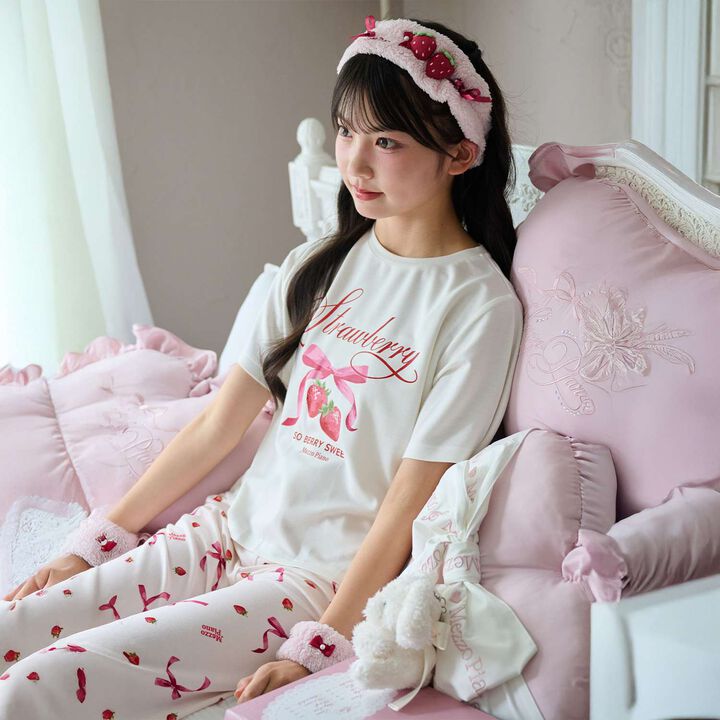 [接觸涼感] 混款圖案居家服組合,淡藍色, medium image number 3