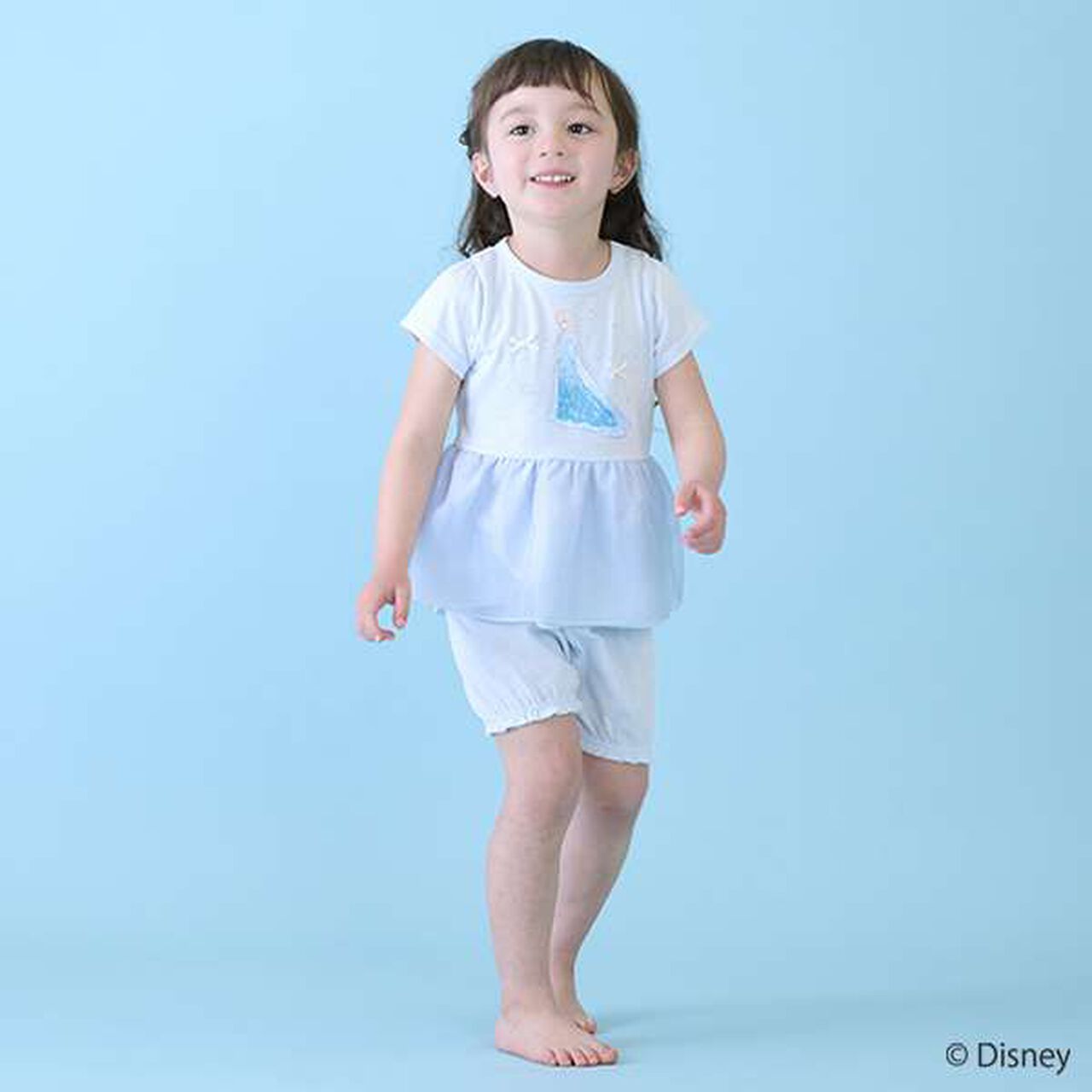 [Disney] Peplum Pajamas,Light pink, large image number 21