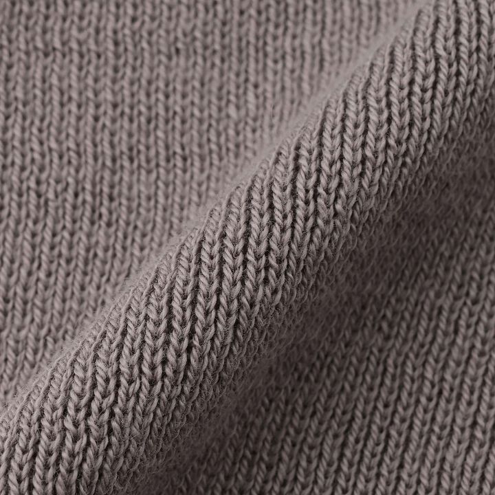 Organic Ribbed Knit Leggings [Made in Japan],Pearl white, medium image number 4