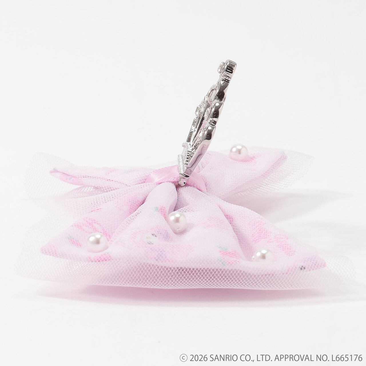 My Melody/My Sweet Piano Tiara Ribbon Hair Clip,Pink, large image number 4
