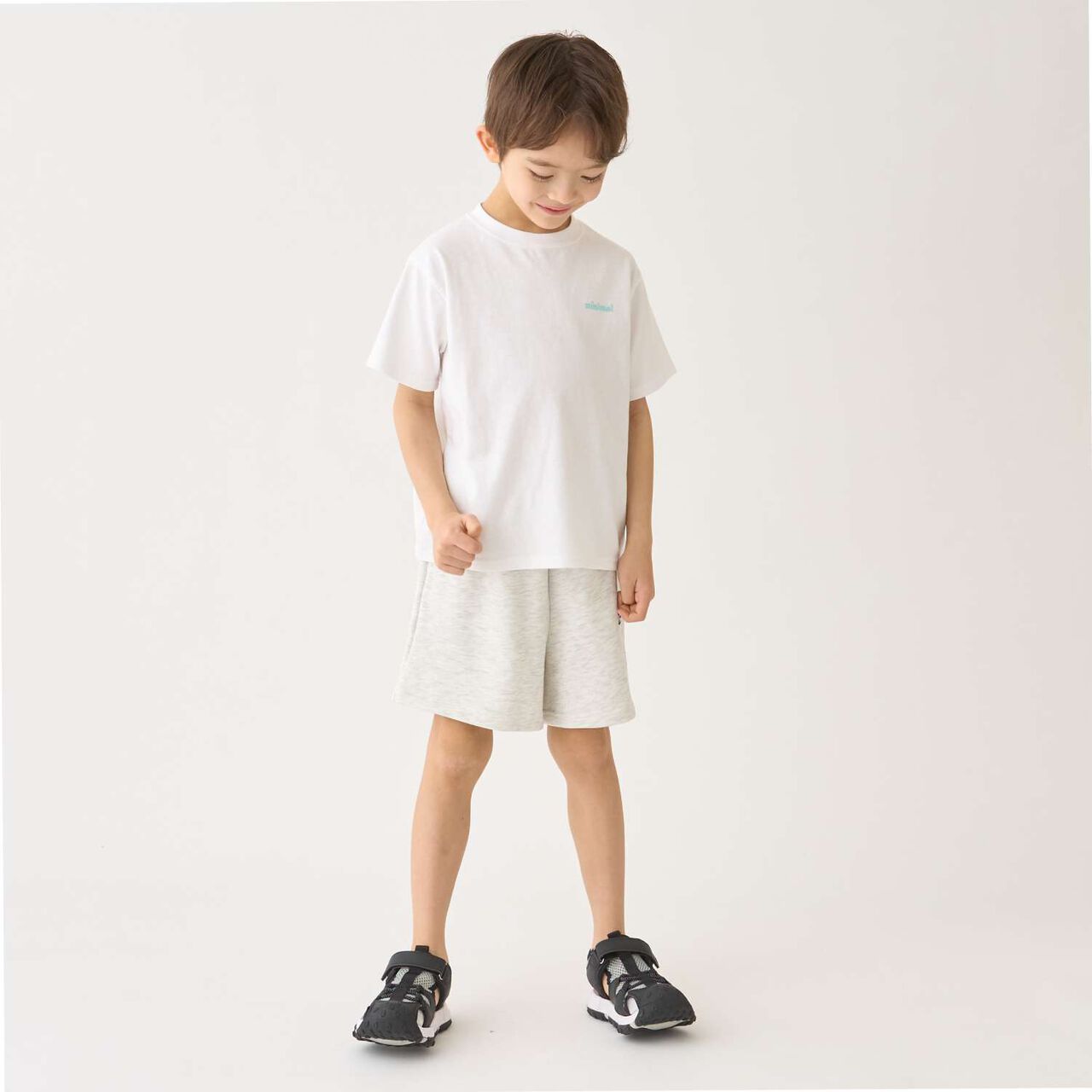 [DailyME] C100/Anti-Stain/Short Sleeve T-Shirt,Pink, large image number 1