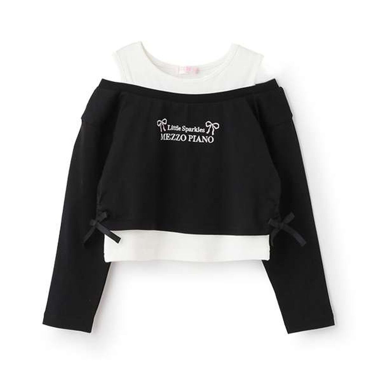 Layered Short-Length Long-Sleeve T-Shirt,Sax blue, large image number 9