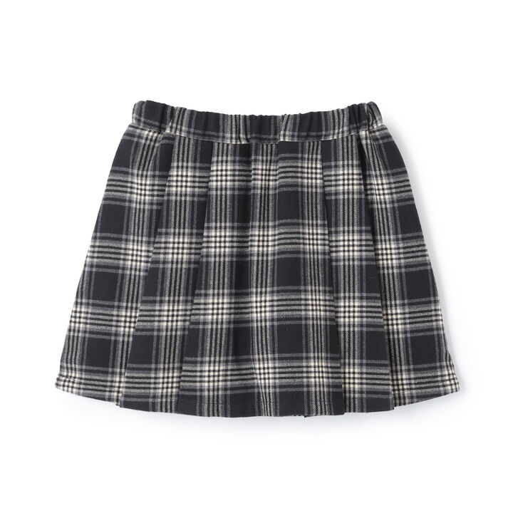 [Link] Checkered Skirt with Shorts (Junior Size),Brown, medium image number 1