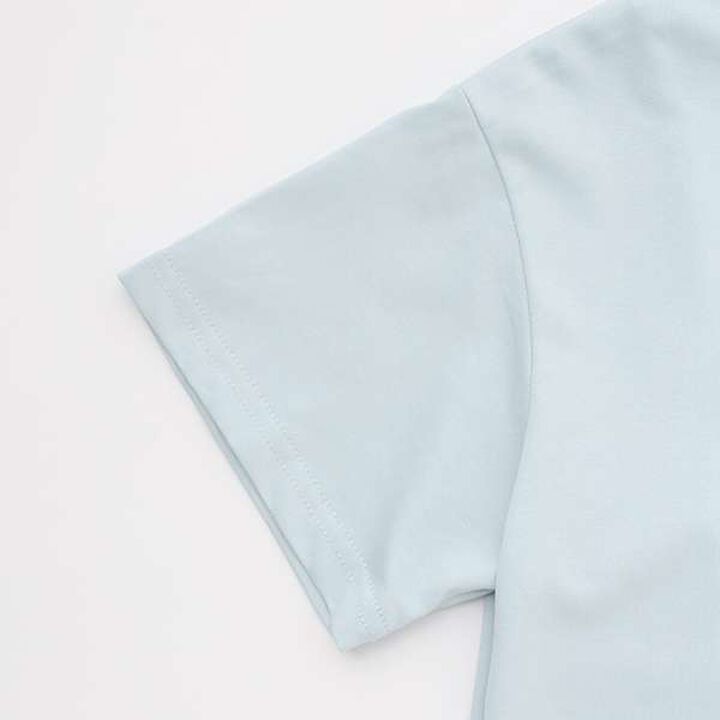 [Cool Touch] Antibacterial Logo T-Shirt with Cup,Off white, medium image number 4