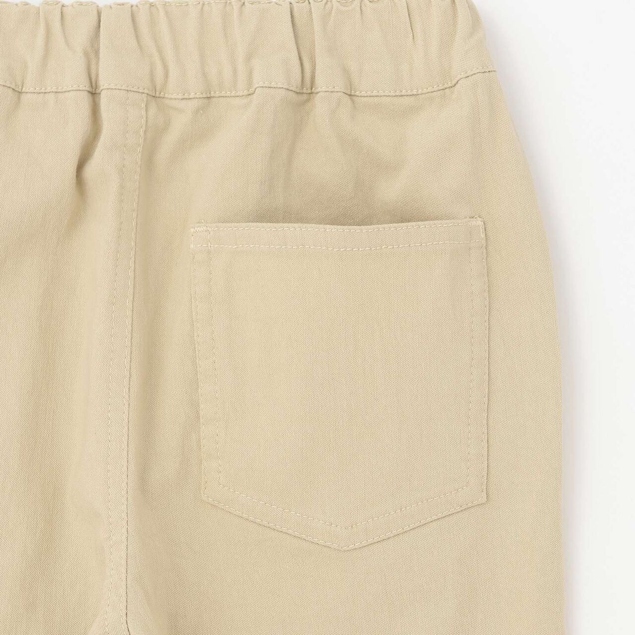 Tomo Pants Stretchy Hem Frill Flared Pants,Black, large image number 12