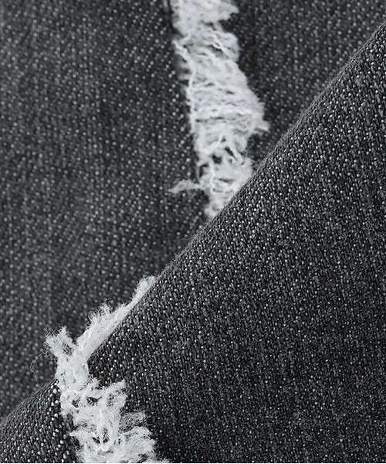 Fringe Denim Flare Pants,Light blue, large image number 5