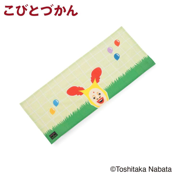 [Kobito Zukan] Role-Play Tenugui Towel,Moss green, medium image number 9