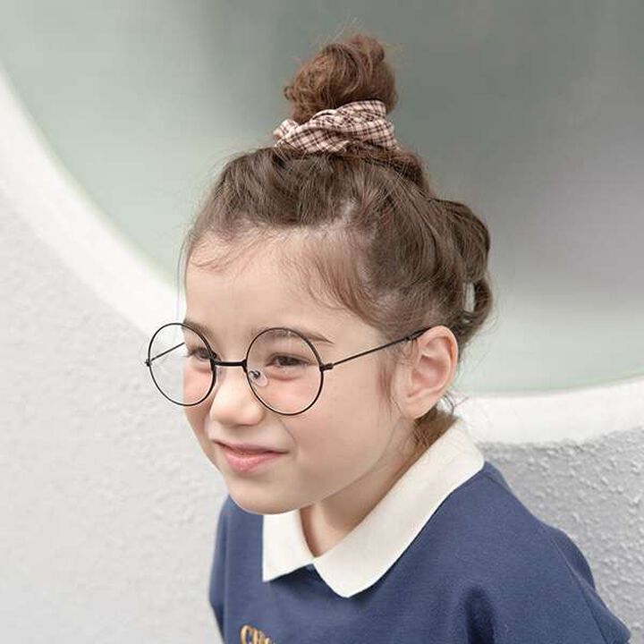 Clear Lens Round Glasses,Brown, medium image number 8