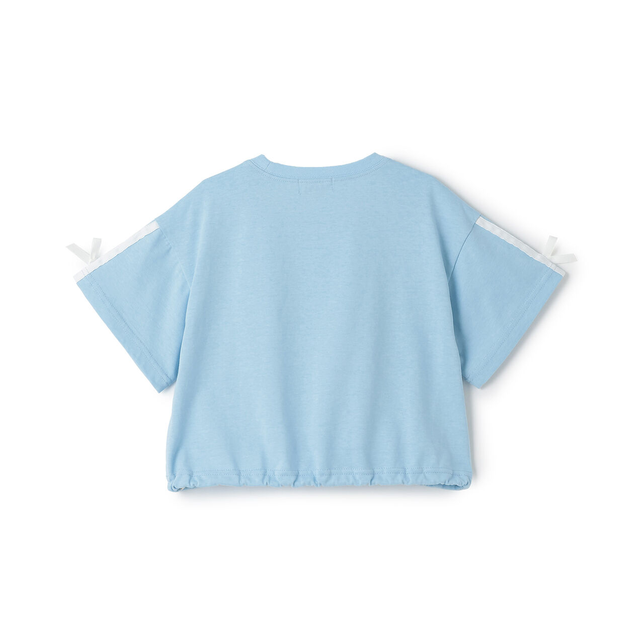 [Cool Touch] Short-Sleeve T-Shirt with Sleeve Ribbon,Red, large image number 10
