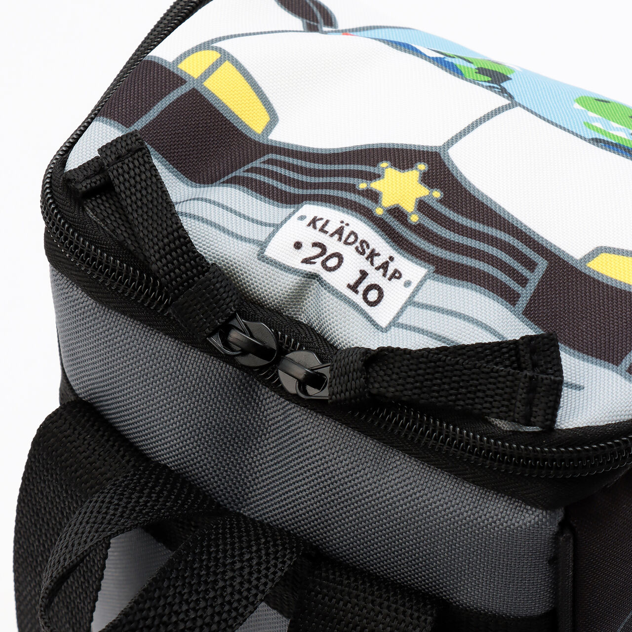 Police Car Backpack,Black, large image number 2