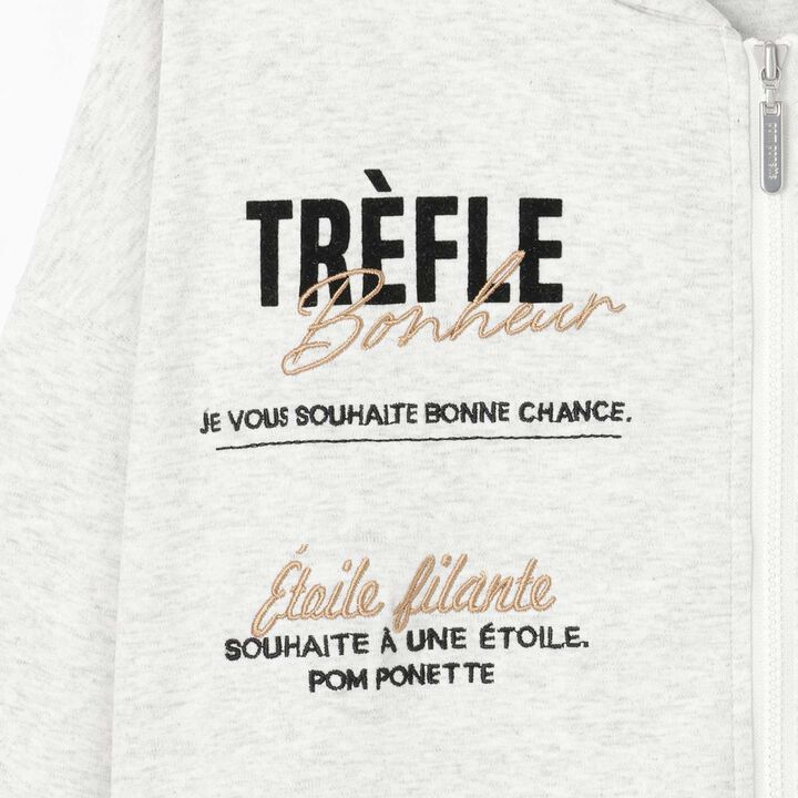 Smooth Logo Parka,Smoke white, medium image number 3