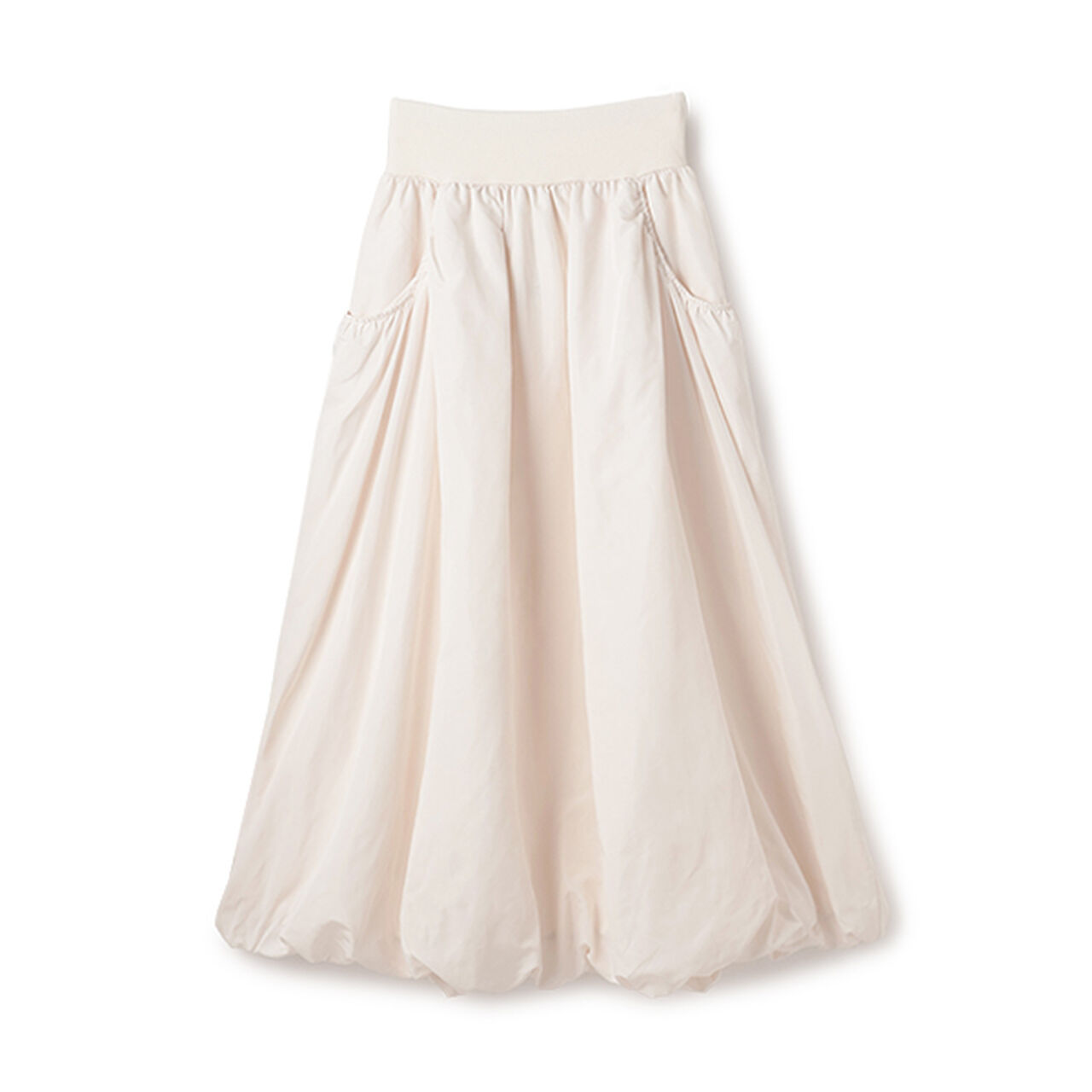 [Link] Balloon Skirt,Black, large image number 4