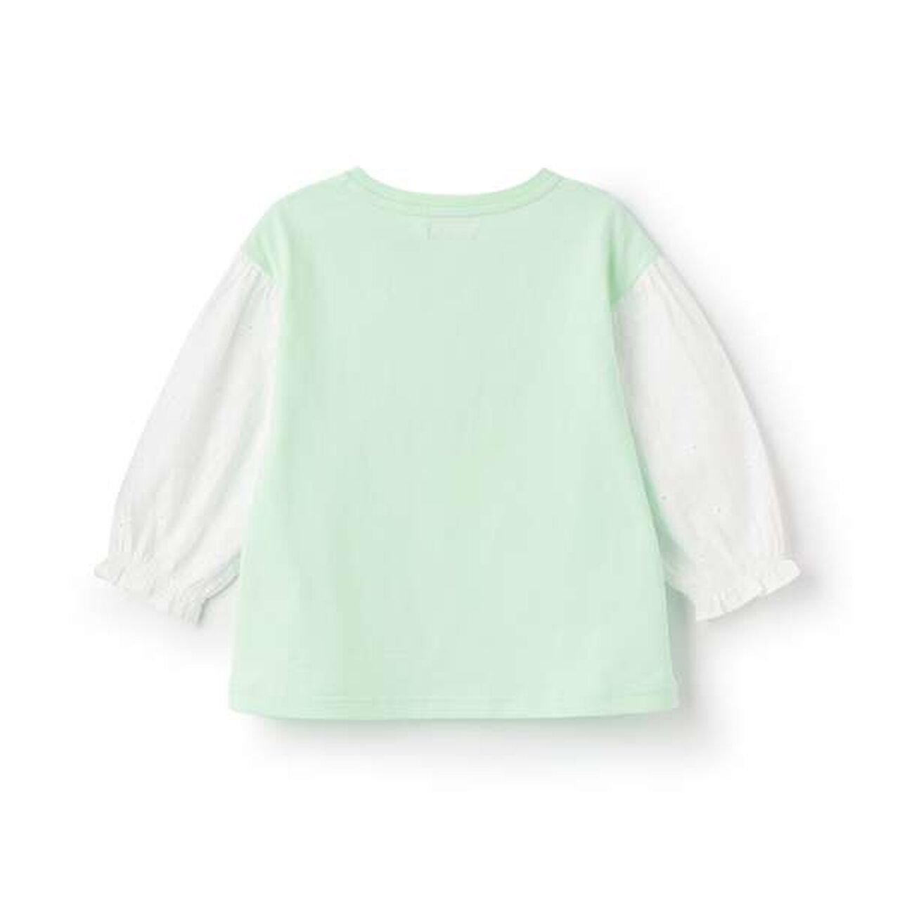 Flower Wreath 7/8 Sleeve T-Shirt,Off white, large image number 1