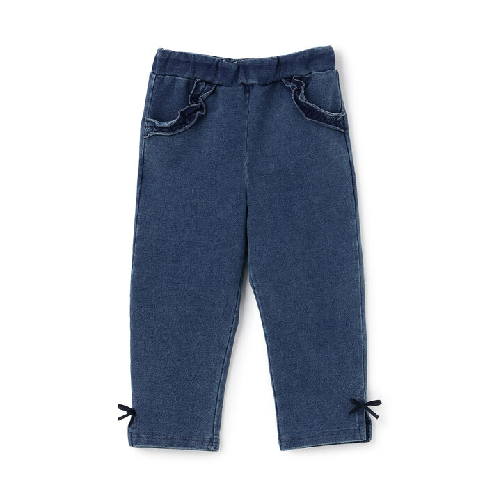 Cropped Cut Pants,Light pink, medium image number 11
