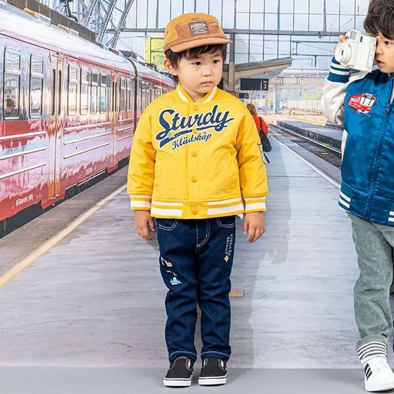 Heavy Machinery Long-Length Straight Pants,Mustard, large image number 8