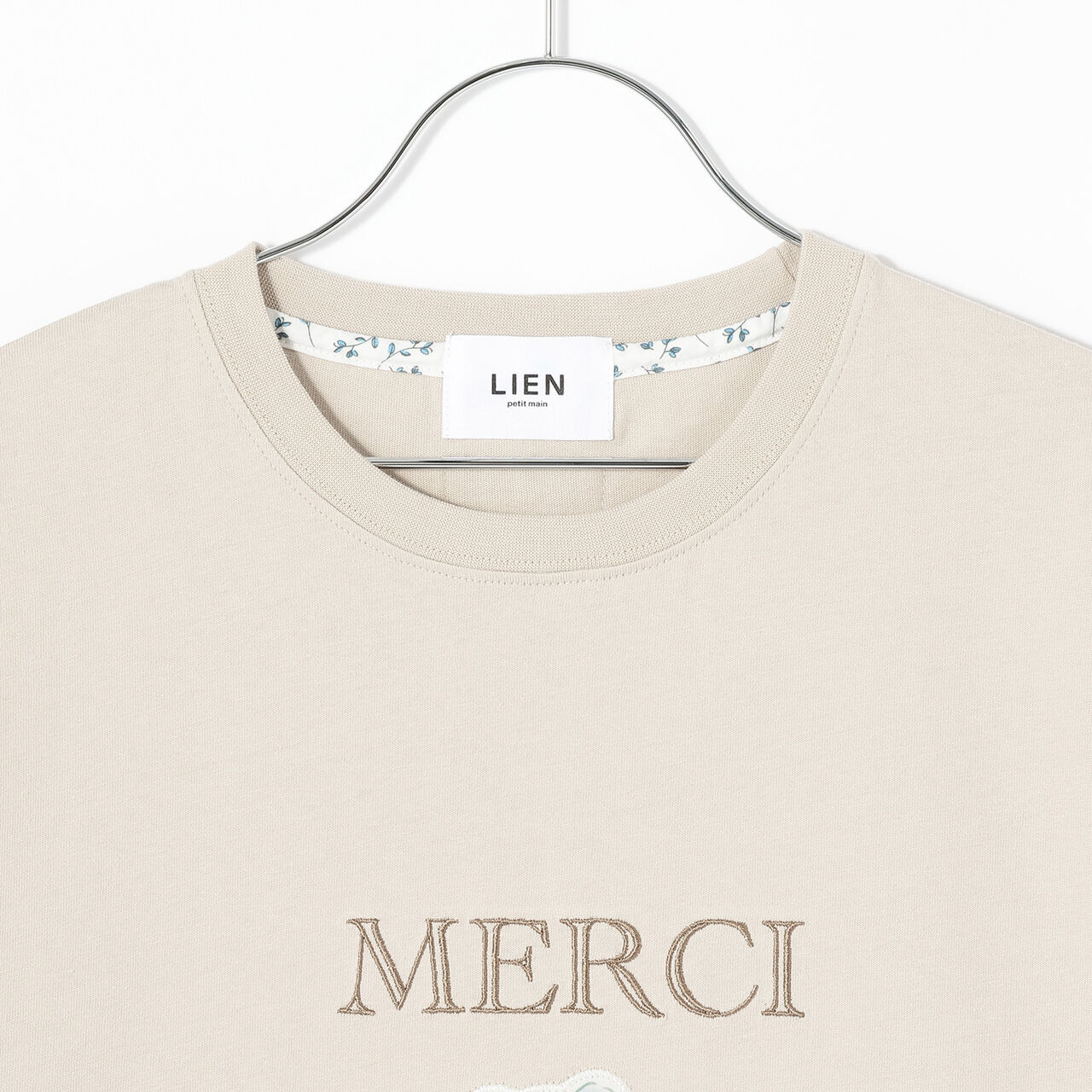 [Parent-Child Matching] [Cool Touch] 15th MERCI Short-Sleeve T-Shirt,Pearl white, large image number 12