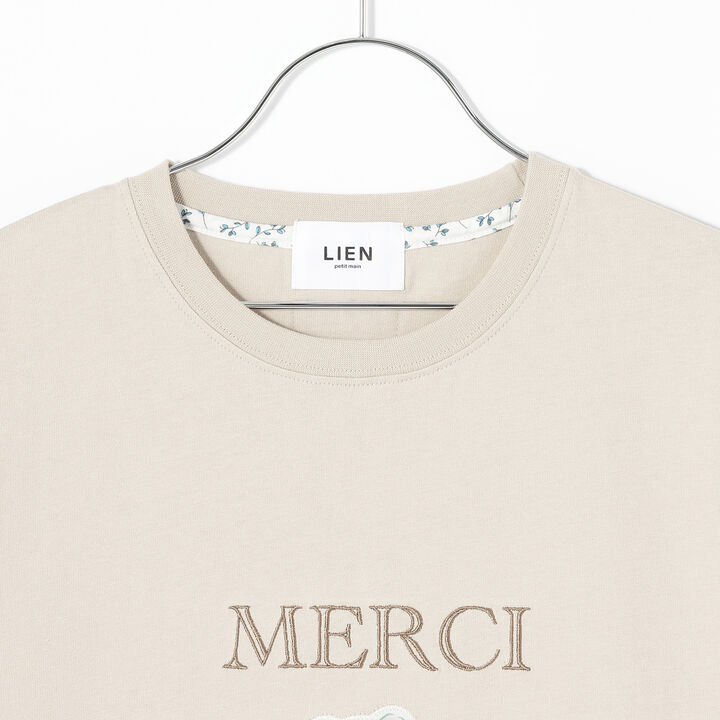 [Parent-Child Matching] [Cool Touch] 15th MERCI Short-Sleeve T-Shirt,Pearl white, medium image number 12