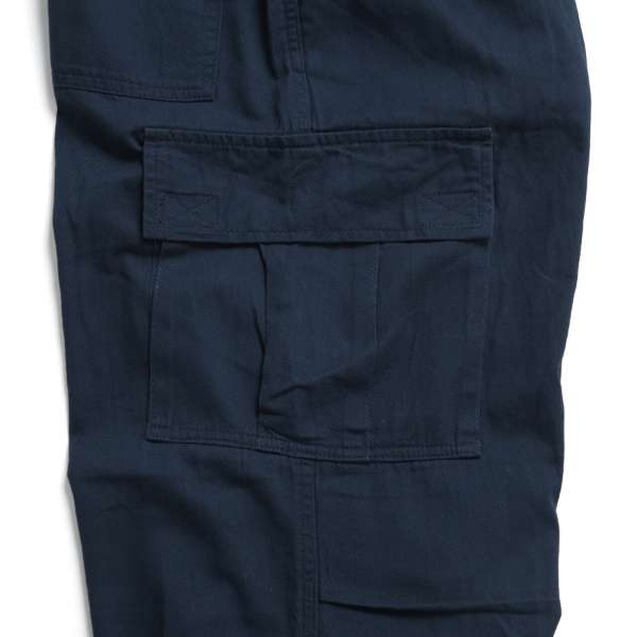 Cotton Twill Parachute Cargo Pants,Navy, large image number 9