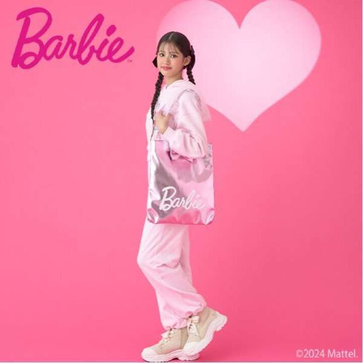 Barbie / Sparkling Tote,Silver, medium image number 1