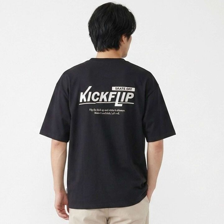 [Parent-Child Matching] DAD Back Logo Embroidered Oversized Short Sleeve T-Shirt,, medium