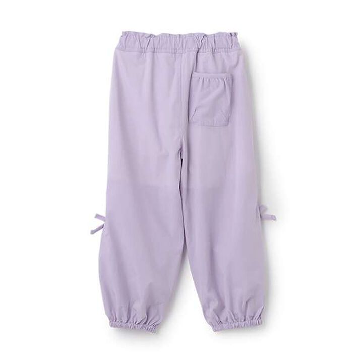 Water-Repellent Drawstring Pants,Lavender, medium image number 1