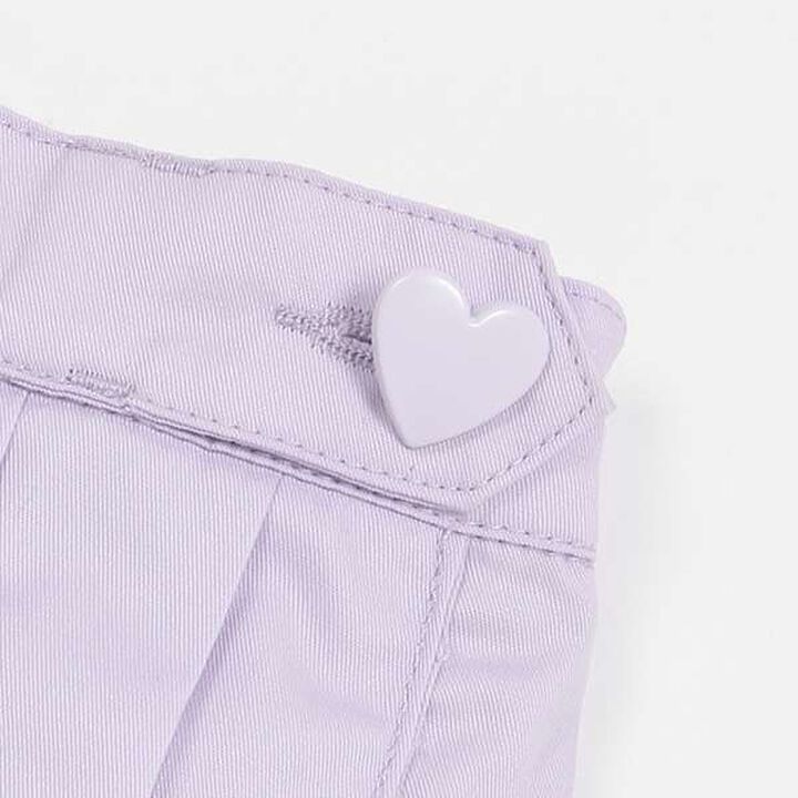 2-Tier Pleated Wrap Skirt Shorts,Blue, medium image number 10