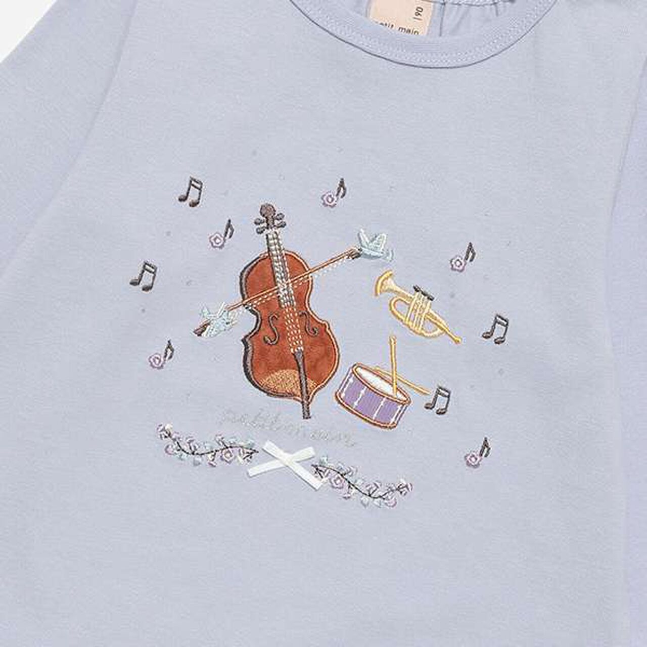 [Link] Long Sleeve T-Shirt,Sax blue, large image number 16