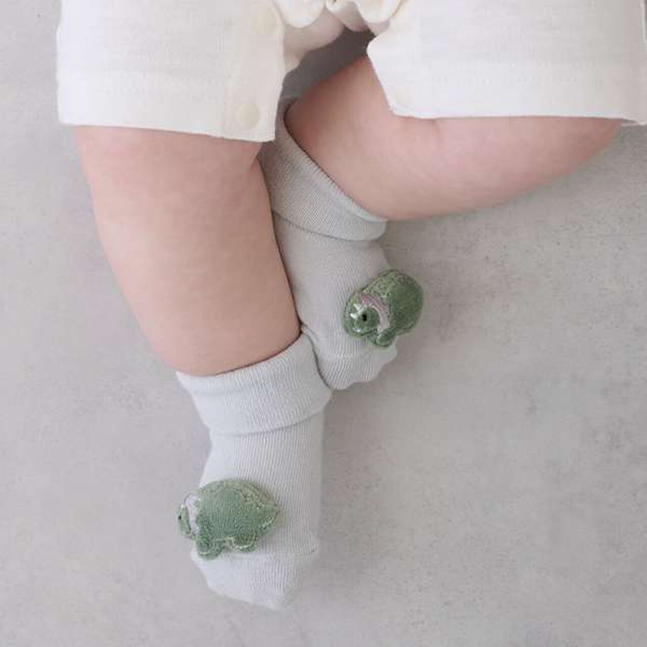 Dinosaur Cup Socks,Off white, large image number 11